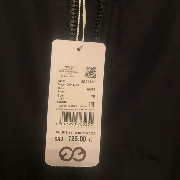 BNWT ESCADA SPORT jacket - Picture 6 of 10